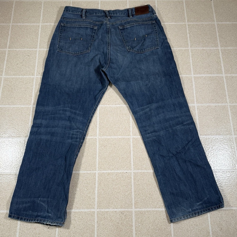 Polo Ralph Lauren Vintage 067 Denim Jeans Distressed 38x30 RL USA Y2K